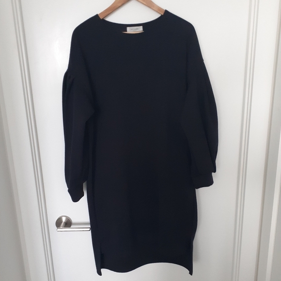 The Cleaning Puff Sleeves Midi Dress - Picture 3 of 8